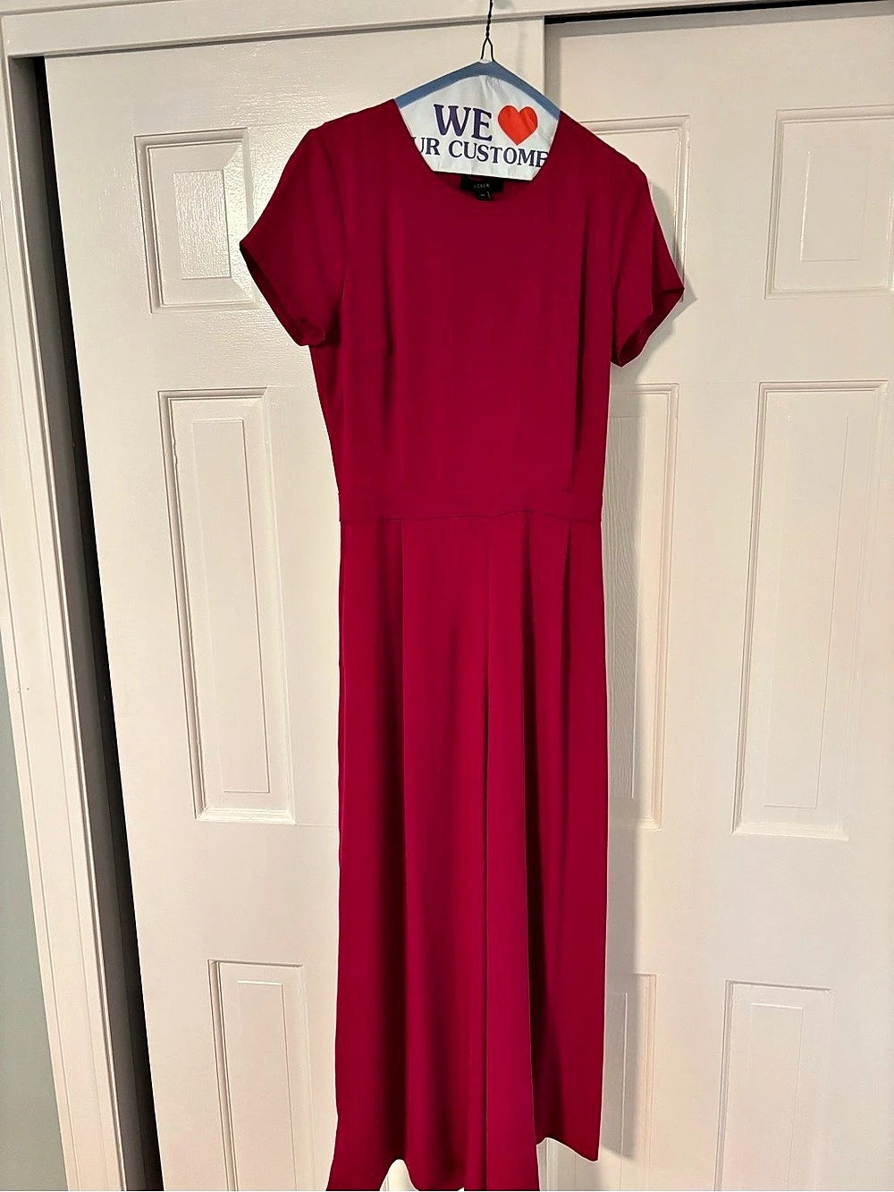 J.Crew Pink Jumpsuit Size 4Tall. Like New